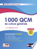 1 000 QCM de culture générale - Catégories A, B, C - 2023-2024 Livre en ligne