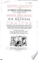 1-2-3.1-2 Recueil des traitez d'alliance, de paix [...]