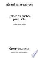 1, place du Québec, Paris VIe