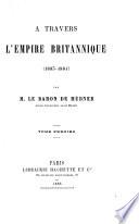 1. ptie. Afrique australe. 2. ptie. Nouvelle-Zélande. 3. ptie. Australie. 4. ptie. Inde