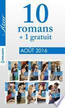 10 romans Azur + 1 gratuit (no3735 à 3744 - Août 2016)