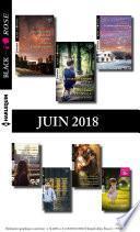 15 romans Black Rose (n°481 à 485 - Juin 2018)