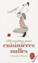 150 recettes pour cuisinières nulles