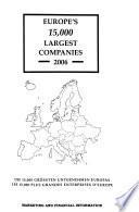 15000 Gro Ssten Unternehmen Europas