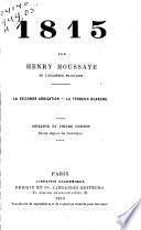 1815: La seconde abdication ; La terreur blanche