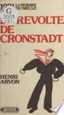 1921 : La Révolte de Cronstadt