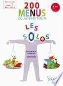 200 menus équilibrés en solo