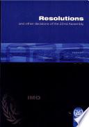 22nd SESSION 2001 (Resolution 902 - 935)