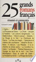 25 grands romans résumés et commentés