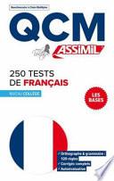 250 Tests de Français