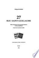 27 rue Saint-Guillaume