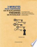 3 minutes pour comprendre les 50 plus grandes théories en psychologie
