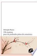 350 citations pour de profondes prises de conscience