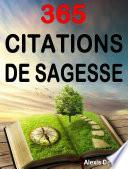 365 citations de sagesse