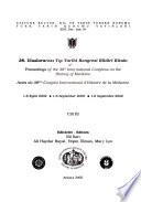 38. Uluslararası Tıp Tarihi Kongresi bildiri kitabı, 1-6 Eylül 2002