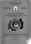 3ème recensement général de la population et de l'habitat du Rwanda au 15 août 2002