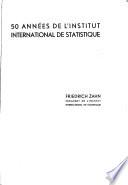 50 années de l'Institut international de statistique
