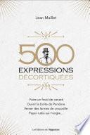 500 expressions décortiquées