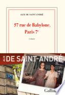 57, rue de Babylone Paris 7e