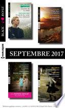 8 romans Black Rose + 1 gratuit (no443 à 446 - Septembre 2017)