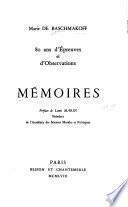 80 [i. e. Quatre-vingts] ans d'épreuves et d'observations
