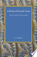 A Book of French Verse