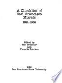 A Checklist of San Francisco Murals, 1914-1986