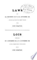 A Collection of the Laws of Mauritius and Its Dependencies