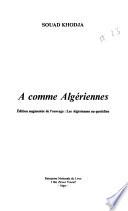 A comme Algériennes
