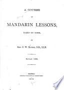 A Course in Mandarin Lessons