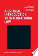 A critical introduction to international law