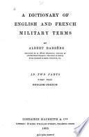 A Dictionary of English and French Military Terms
