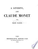 À Giverny, chez Claude Monet
