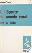 À l'écoute du monde rural, une grande fondatrice, mère du Sablon, 1799-1864