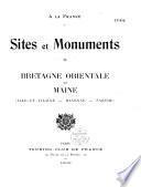 A la France. Sites et Monuments