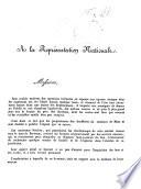 A la représentation nationale