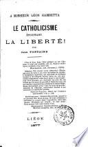 A Monsieur Léon Gambetta