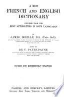 A new French and English dictionary