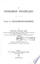 A Nicobarese Vocabulary