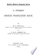 A Primary French Translation Book