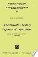 A Seventeenth-Century Exposure of Superstition