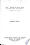 A Survey of Recruitment and Selection Practices and Procedures of Women Physical Educators in Colleges and Universities