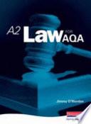 A2 Law for AQA