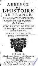 Abbregé De L'Histoire De France