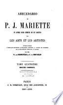 Abecedario de P.J. Mariette