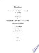 Abhandlungen der Schweizerischen Palaeontologischen Gesellschaft
