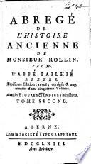 Abrégé de l'histoire ancienne
