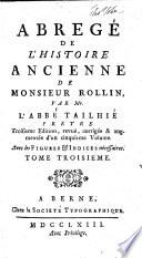 Abrégé de l'histoire ancienne