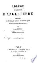 Abrégé de l'Histoire d'Angleterre