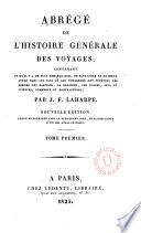 Abrégé de l'histoire générale des voyages